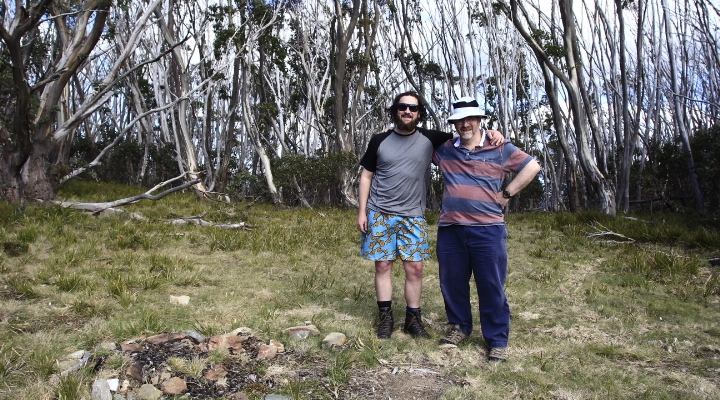 Saying goodbye to Dad, AAWT Mt Skene