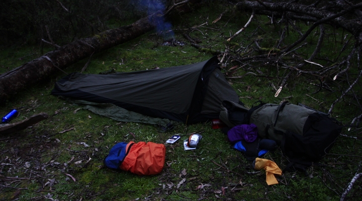 Barkley River West Branch Campsite Day 3, AAWT Barkley River West Branch