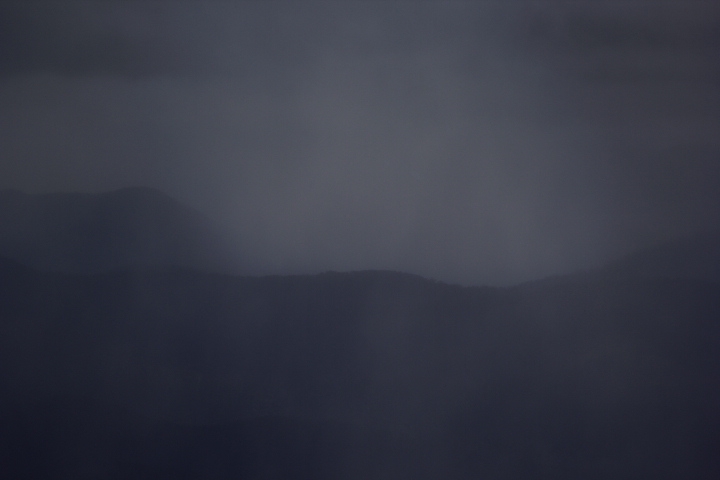 Snow Showers on Distant Mountains, AAWT Mt Howitt and Alpine National Park