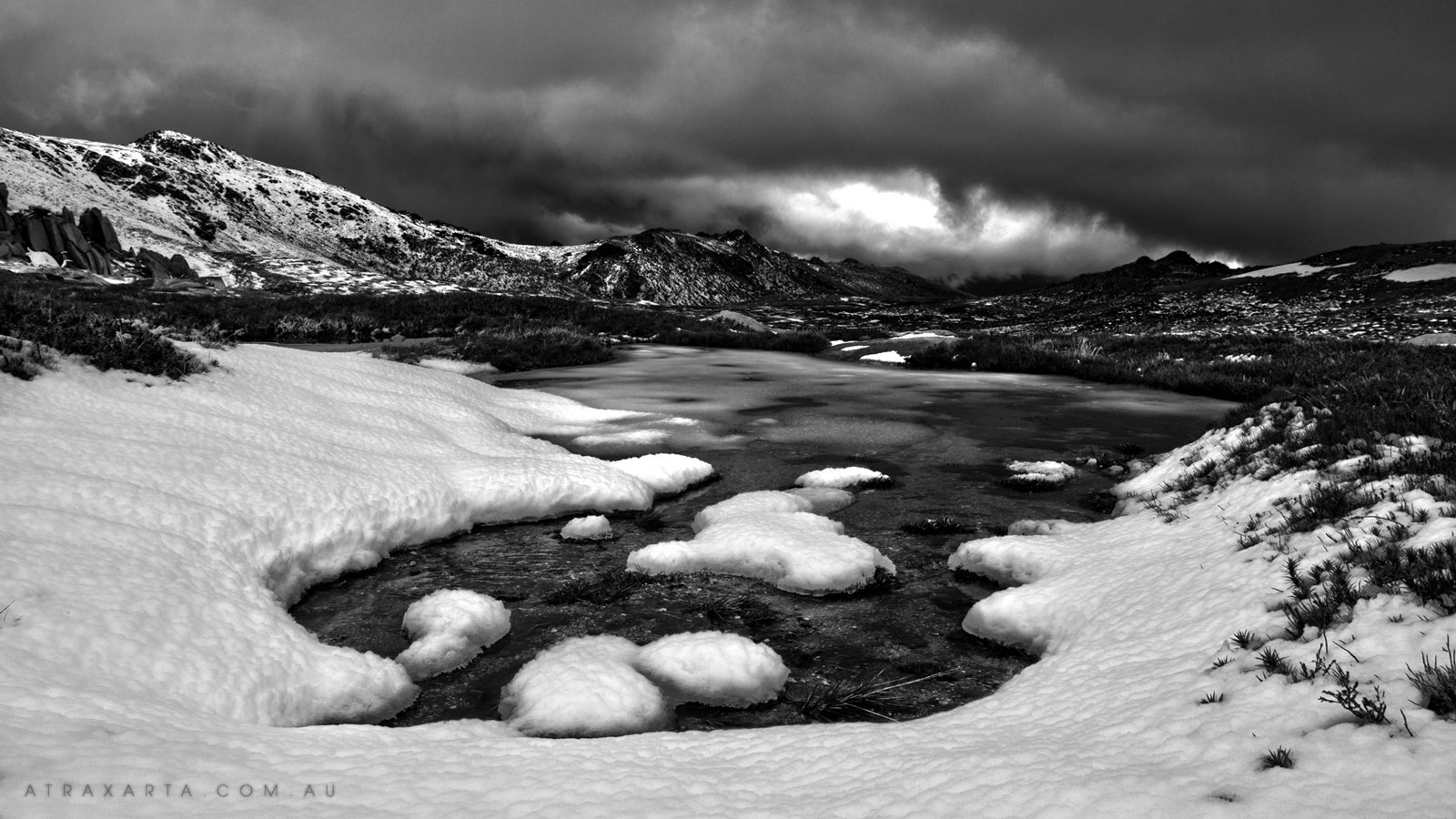 Frozen Pool, Kosciuszko National Park, Swampy Plains Valley