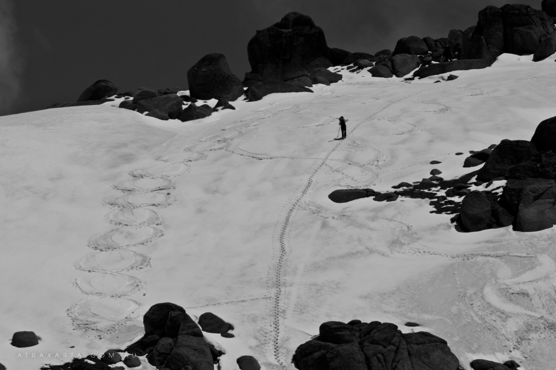 Ski Desperado, Rams Head Range, Snowy Mountains, NSW