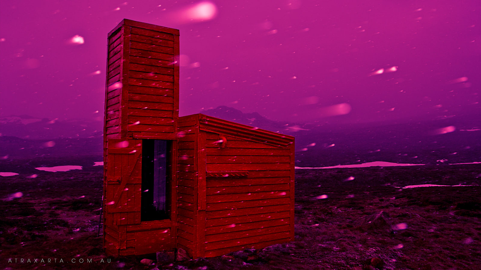 Red has that Effect Sometimes, Kosciuszko National Park, Cootapatamba Hut