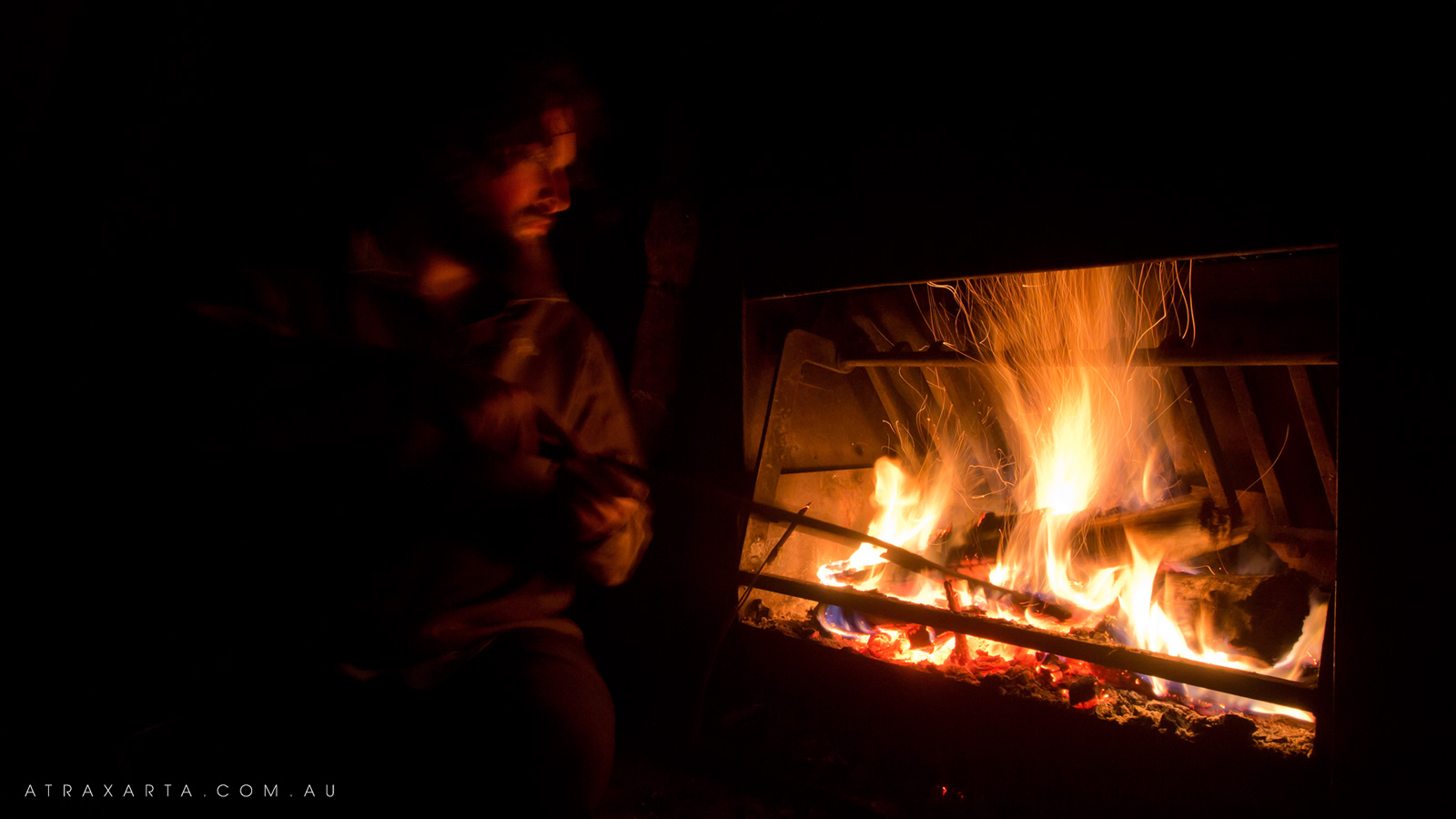 Stoking the Fire, Alpine National Park, Macalister Springs