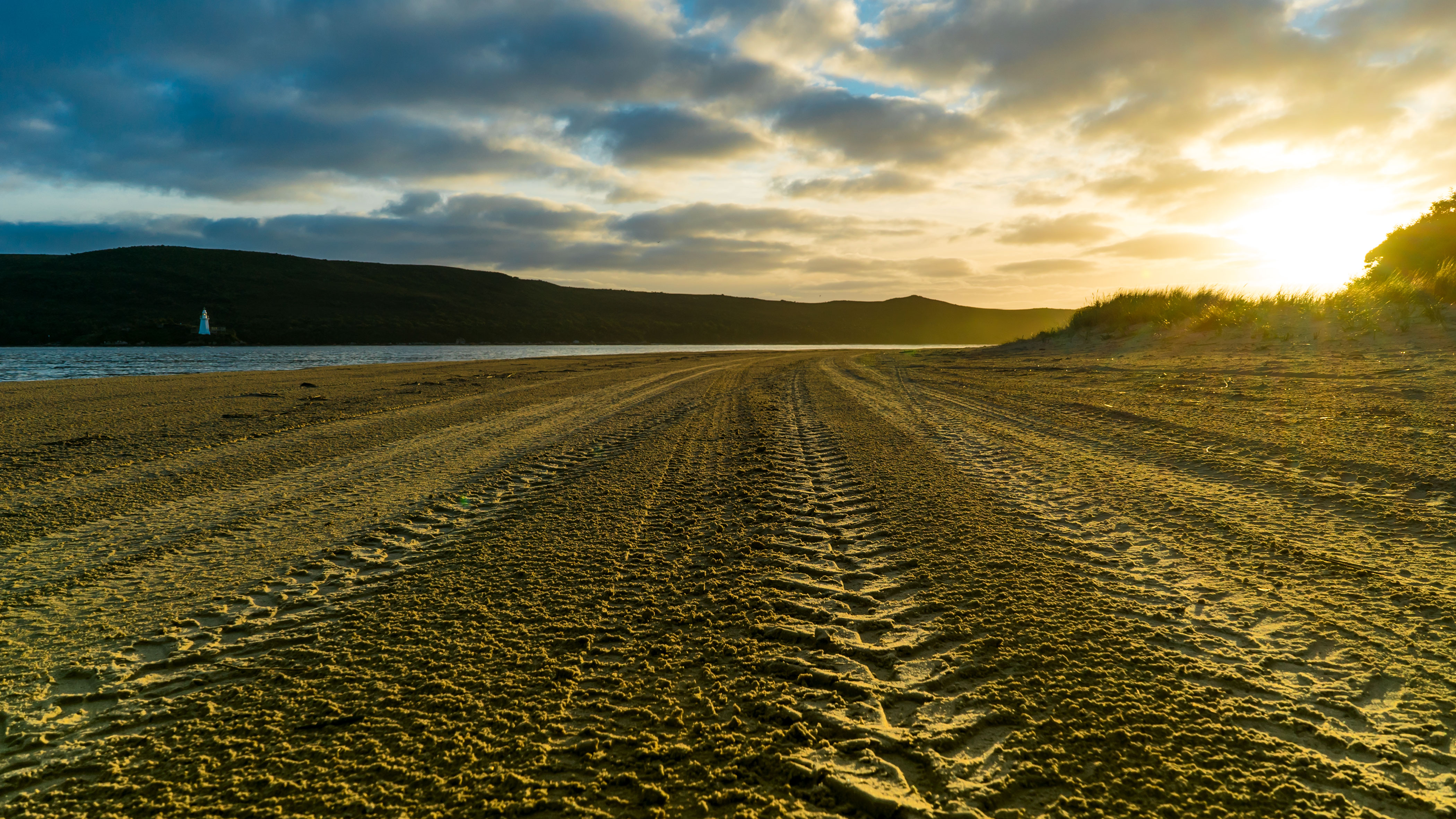 Outback Australian Beach Road Wallpaper, Outback Australian Beach